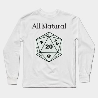 All Natural Long Sleeve T-Shirt